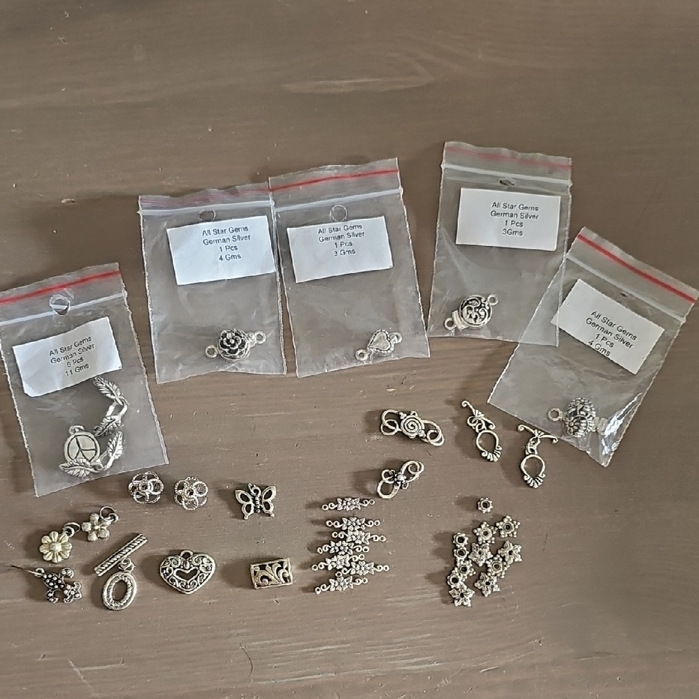 STUNNING JEWELERY MAKING CONNECTORS ASSORTMENT
